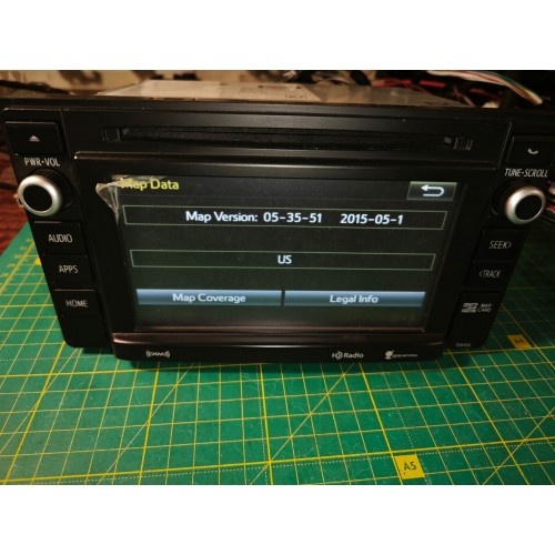 86140-0E271 Toyota Sequoia 2016 Display Unit (510153) G8 US